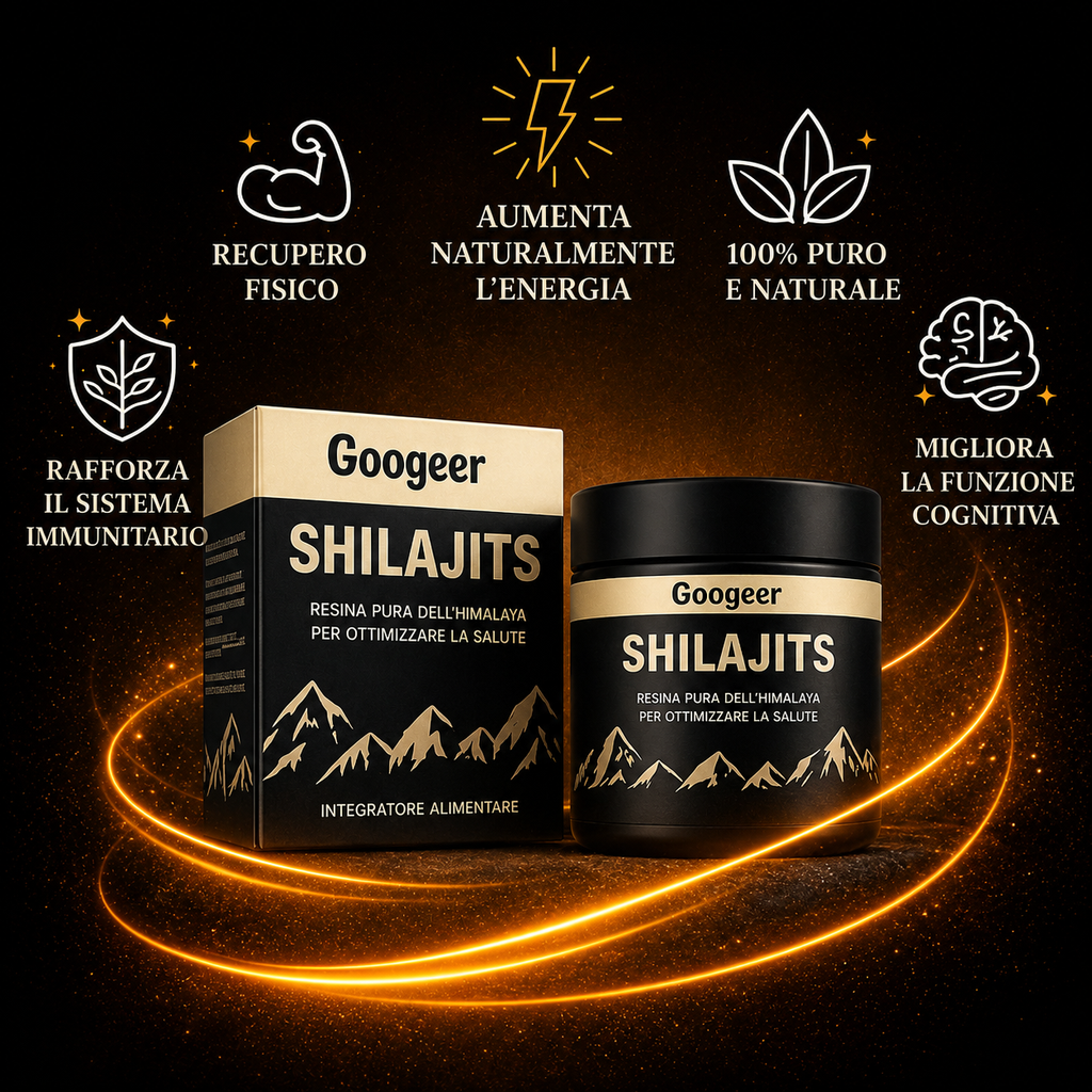 Shilajit puro al 100% 💎 Fonte di energia vitale dall'Himalaya